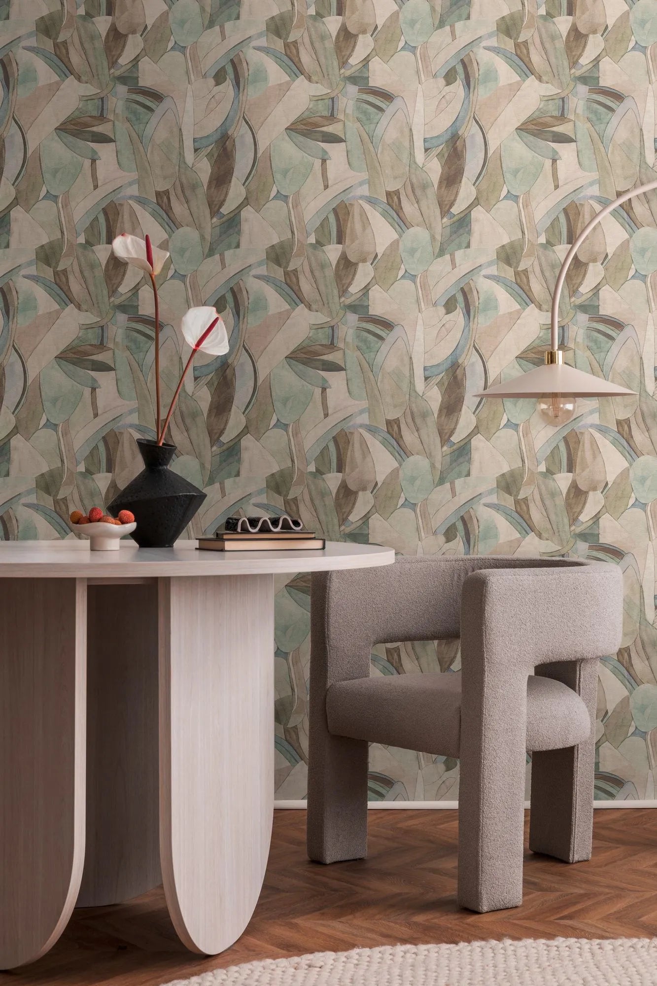 Anna D'Andrea - Verdant Tapestry botanical wallpaper AS Creation