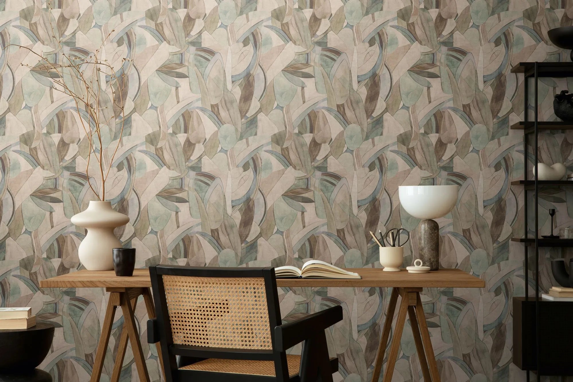 Anna D'Andrea - Verdant Tapestry botanical wallpaper AS Creation