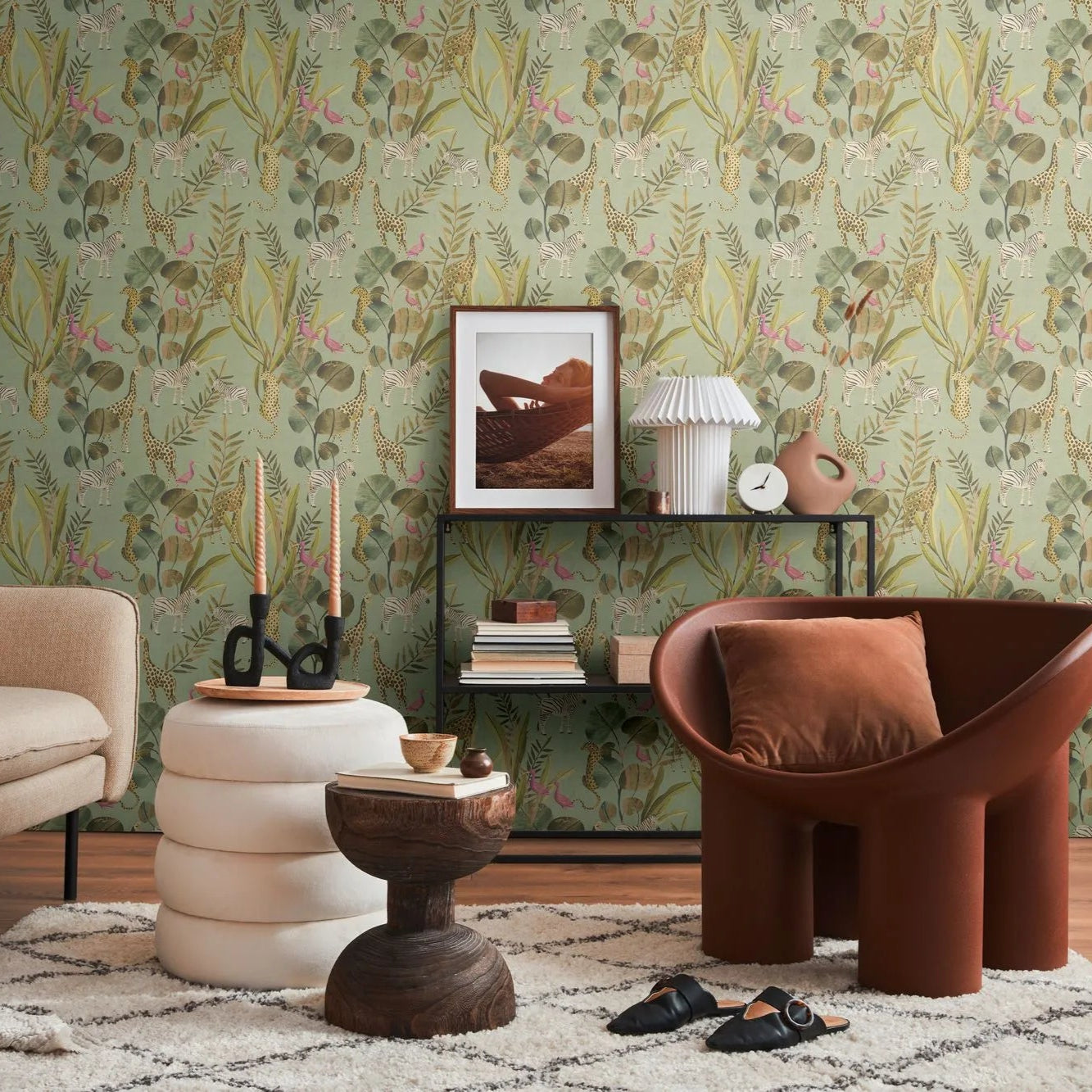 Anna D'Andrea - Woven Clay kids wallpaper AS Creation
