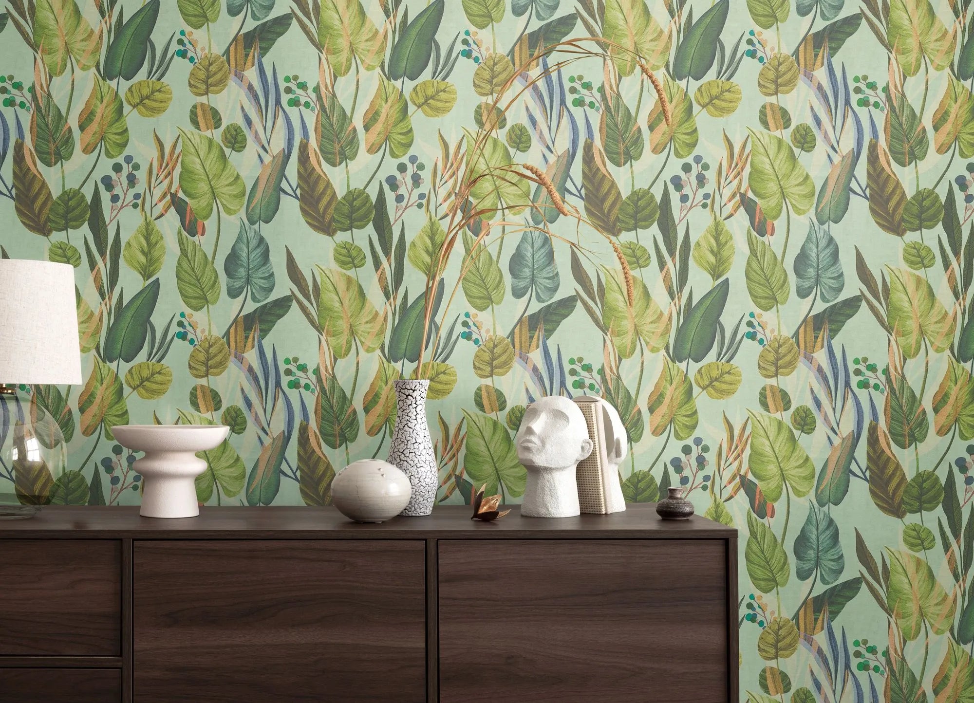 Anna D'Andrea - Tropical Breeze botanical wallpaper AS Creation