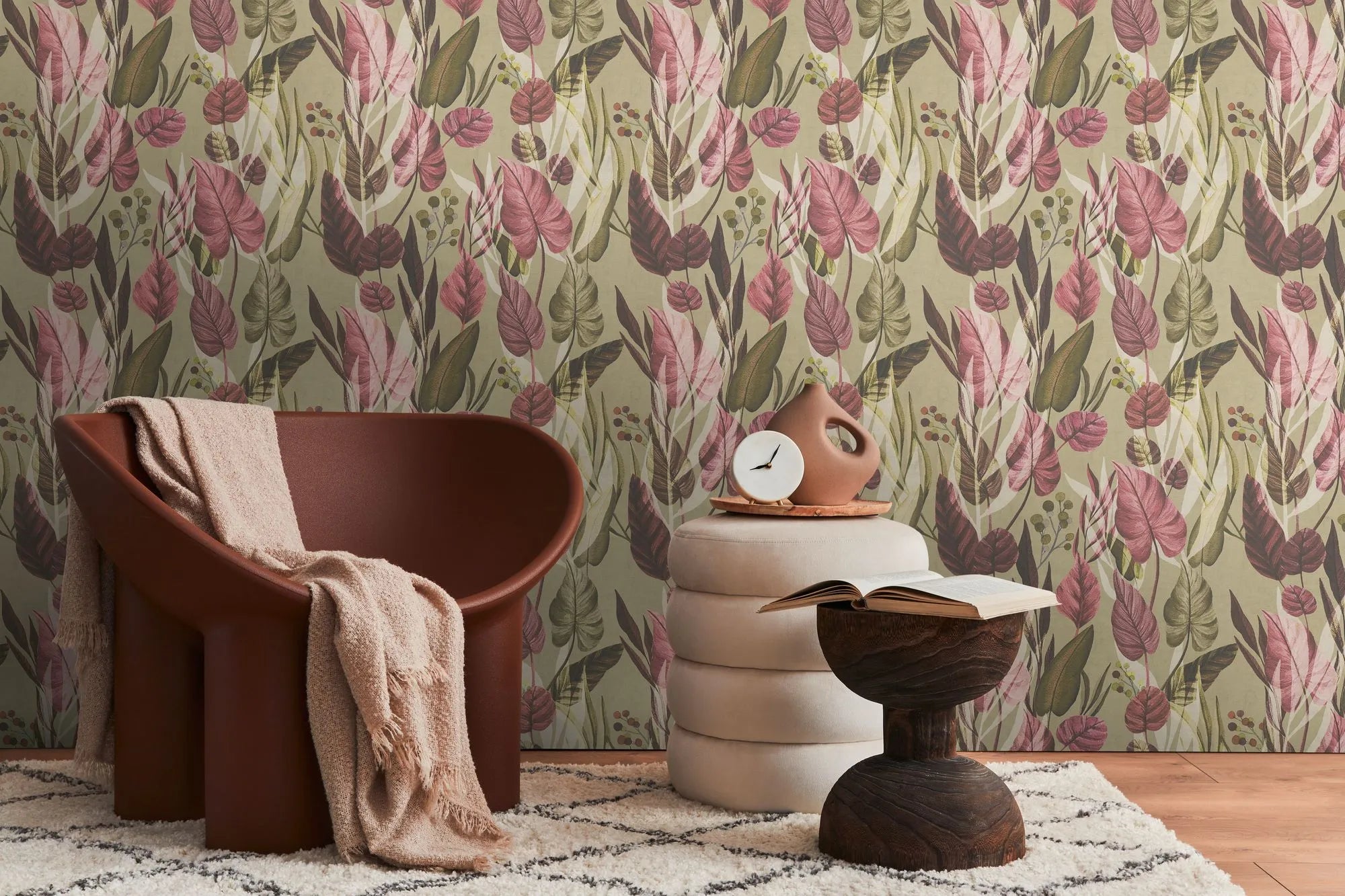 Anna D'Andrea - Tropical Breeze botanical wallpaper AS Creation