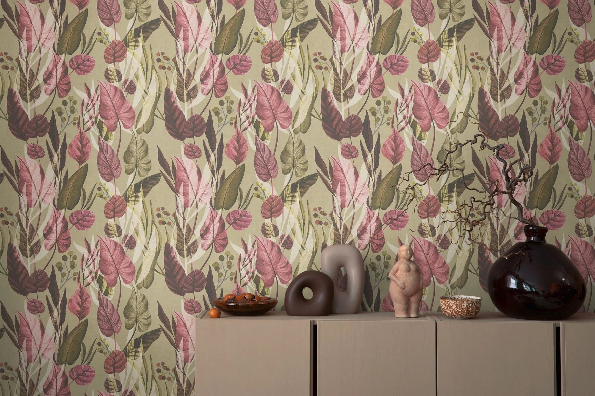Anna D'Andrea - Tropical Breeze botanical wallpaper AS Creation