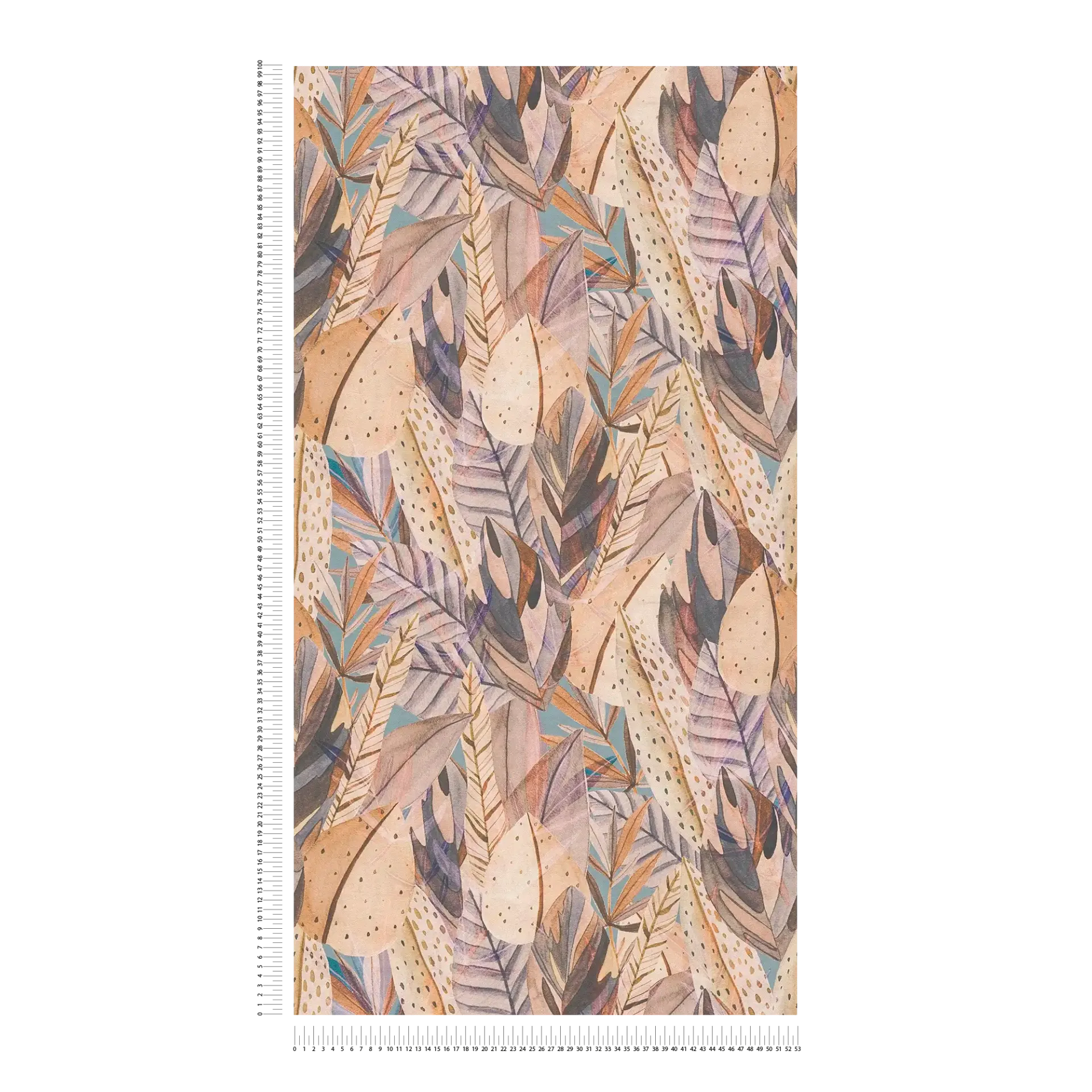 Anna D'Andrea - Golden Canopy botanical wallpaper AS Creation