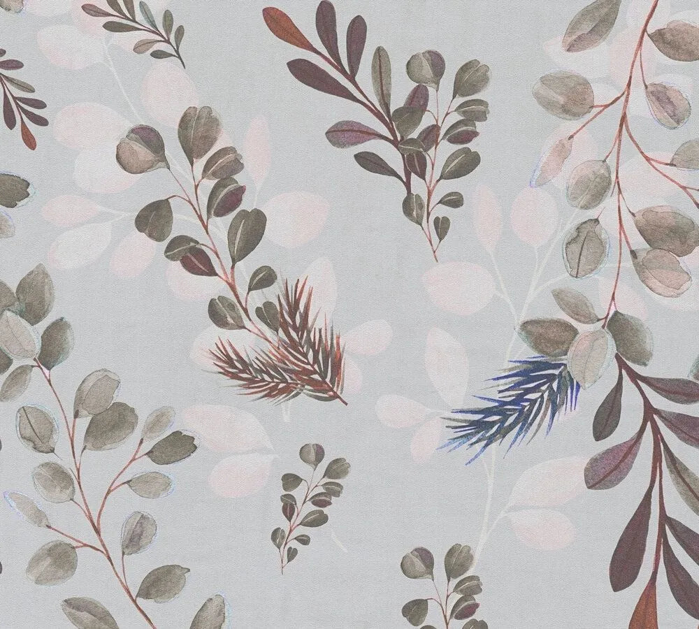Anna D'Andrea - Botanical Breeze botanical wallpaper AS Creation Roll Green 782212