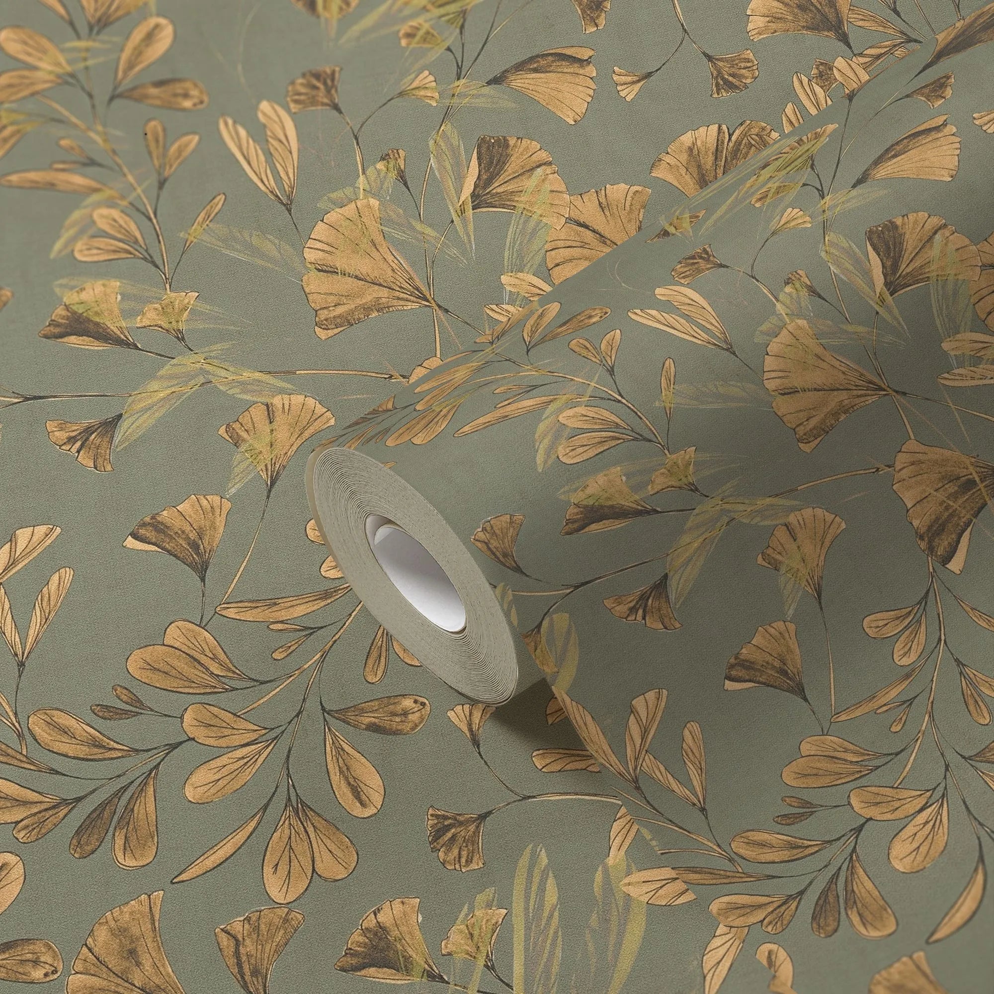 Anna D'Andrea - Fresco Flow botanical wallpaper AS Creation
