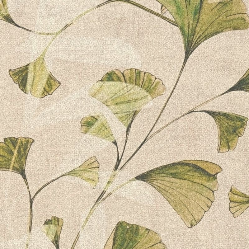Anna D'Andrea - Fresco Flow botanical wallpaper AS Creation