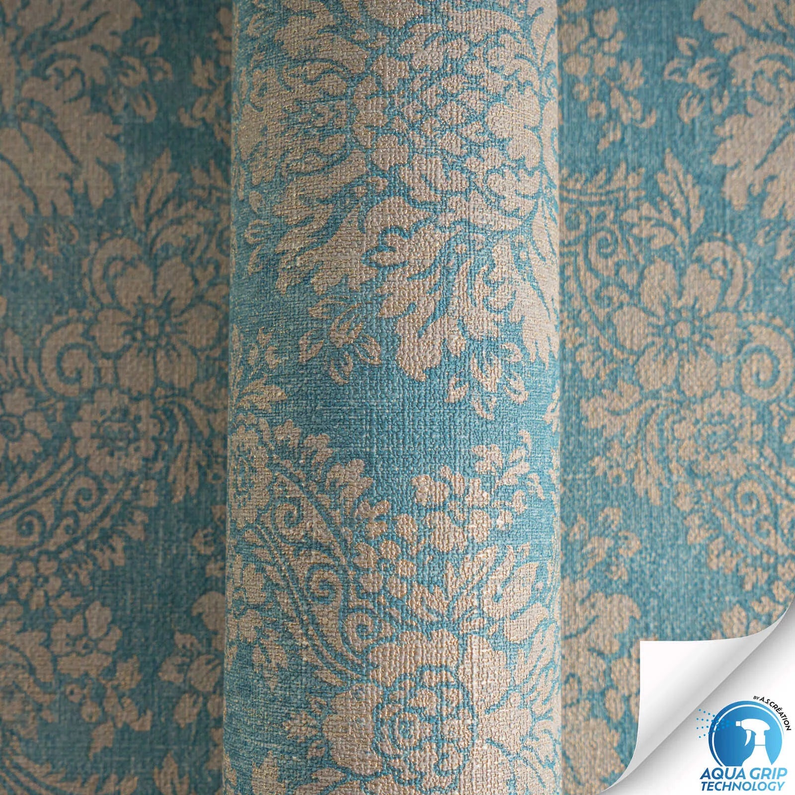 WOW! - Azura botanical wallpaper AS Creation