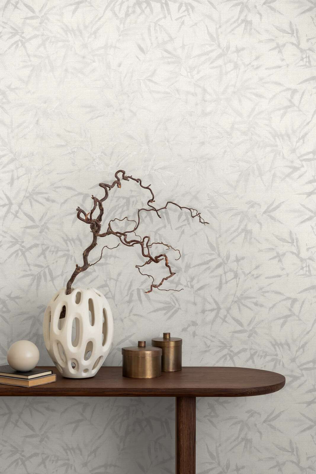 History of Art 2 - Whispering Foliage plain wallpaper AS Creation