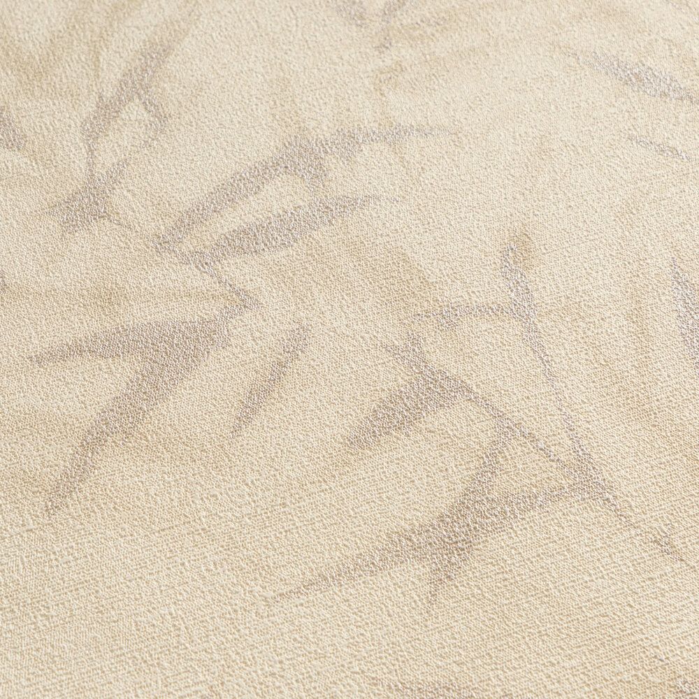 History of Art 2 - Whispering Foliage plain wallpaper AS Creation