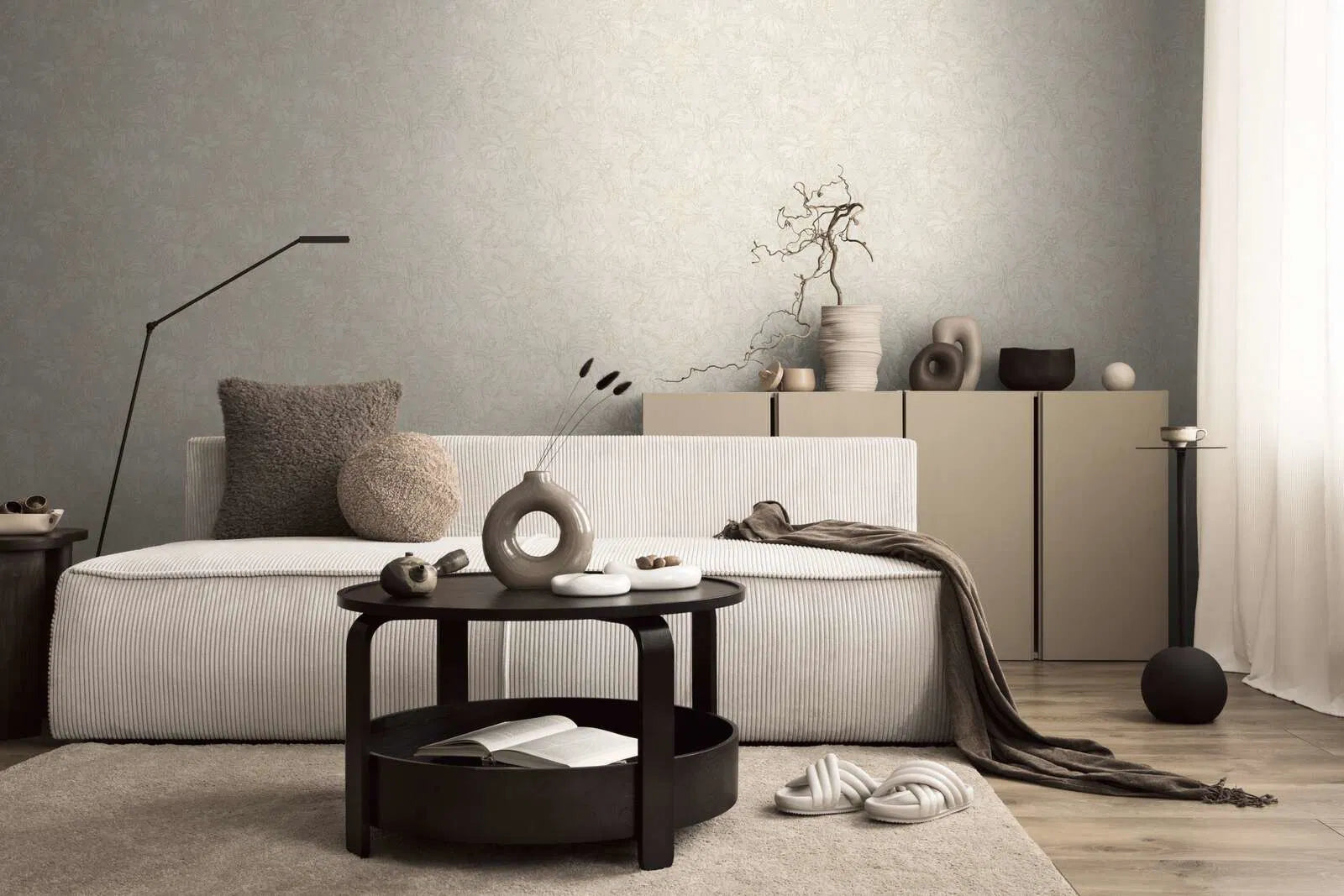 History of Art 2 - Serenity plain wallpaper AS Creation