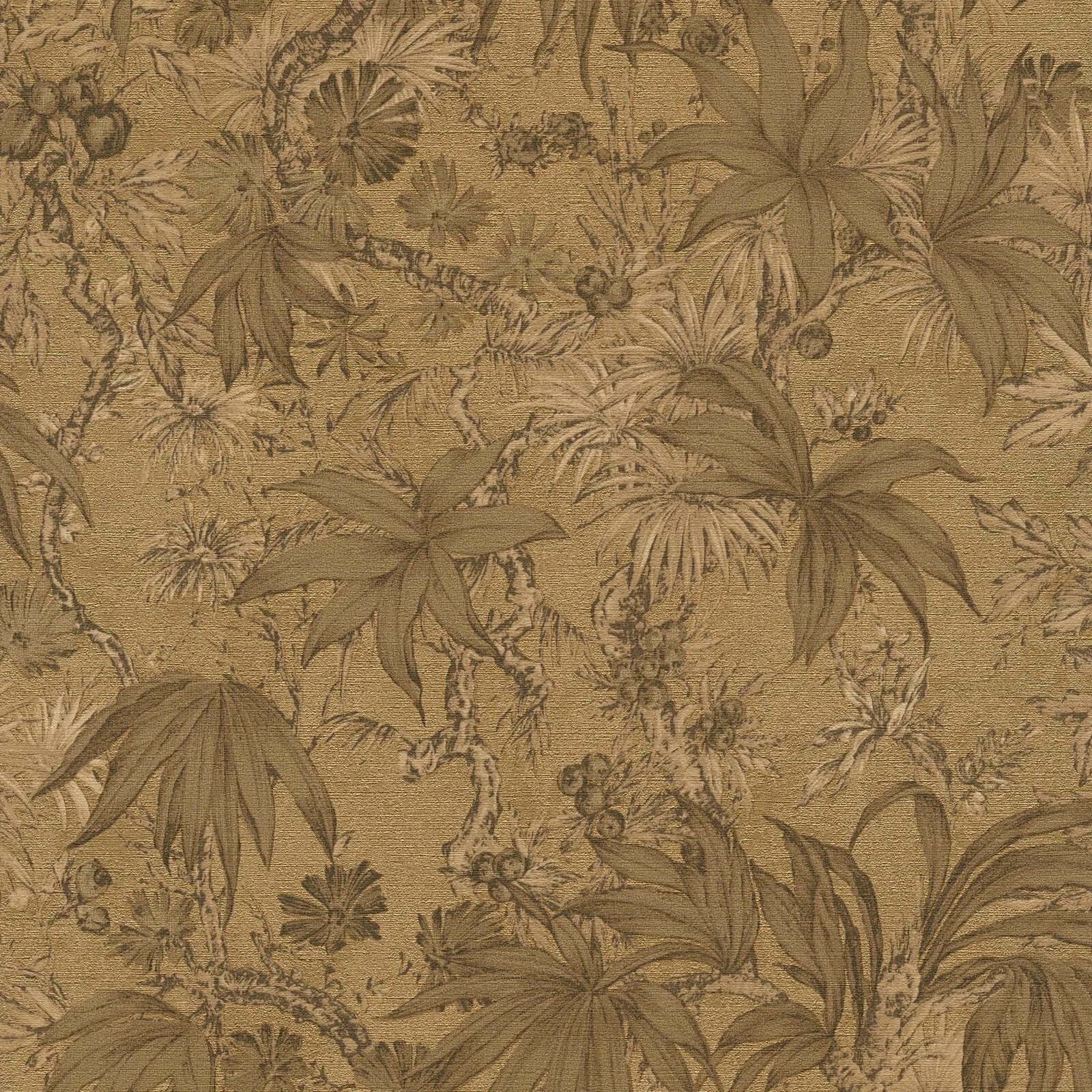 History of Art 2 - Serenity plain wallpaper AS Creation Roll Brown 790472