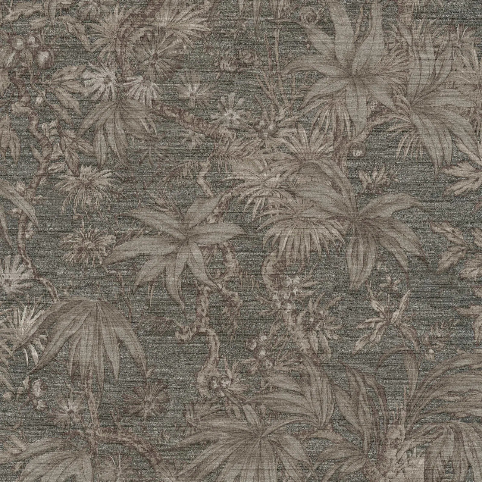 History of Art 2 - Serenity plain wallpaper AS Creation Roll Grey 790473