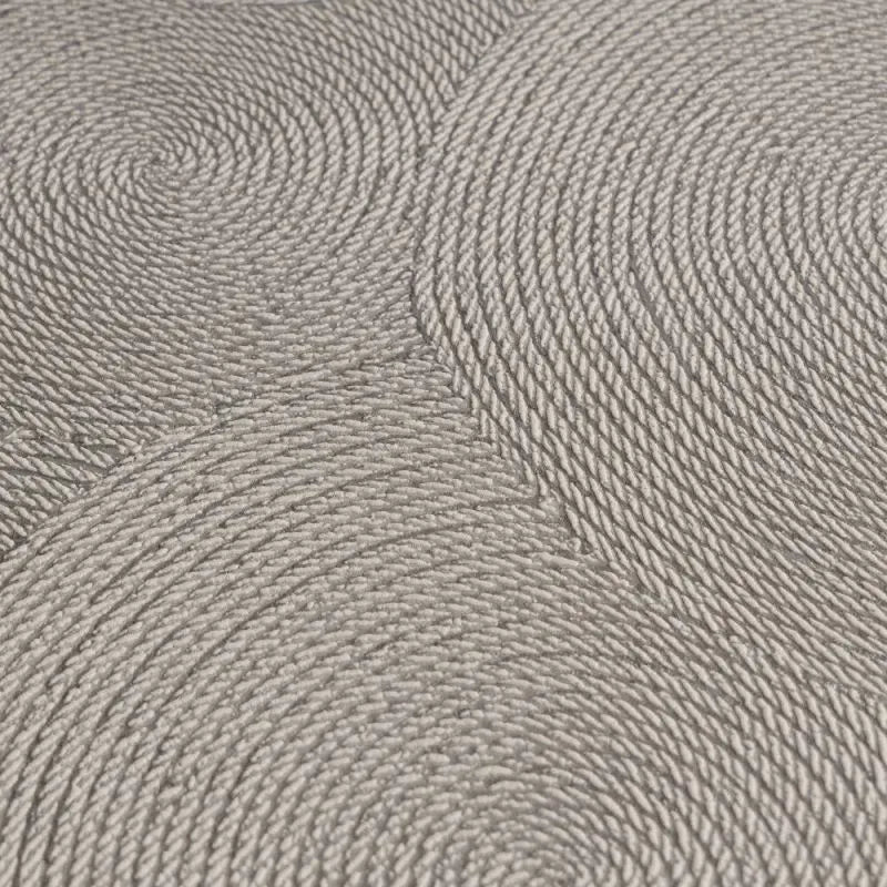 Hygge 3 - GeoLeaf Weave damask wallpaper AS Creation