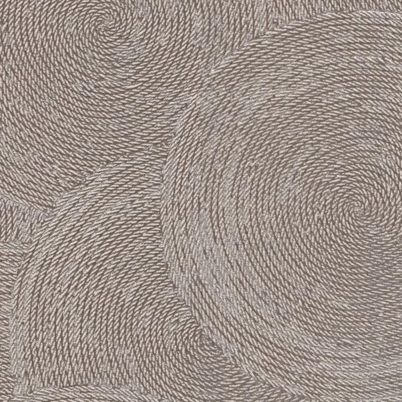 Hygge 3 - GeoLeaf Weave damask wallpaper AS Creation