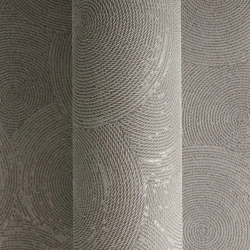 Hygge 3 - GeoLeaf Weave damask wallpaper AS Creation
