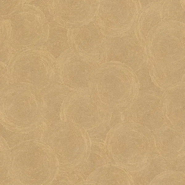 Hygge 3 - GeoLeaf Weave damask wallpaper AS Creation Roll Gold 790933
