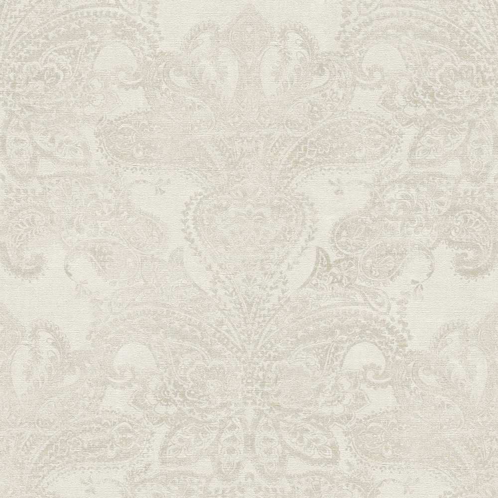 Metropolitan Stories 3 - Dubai Baroque damask wallpaper AS Creation Roll Cream  391193