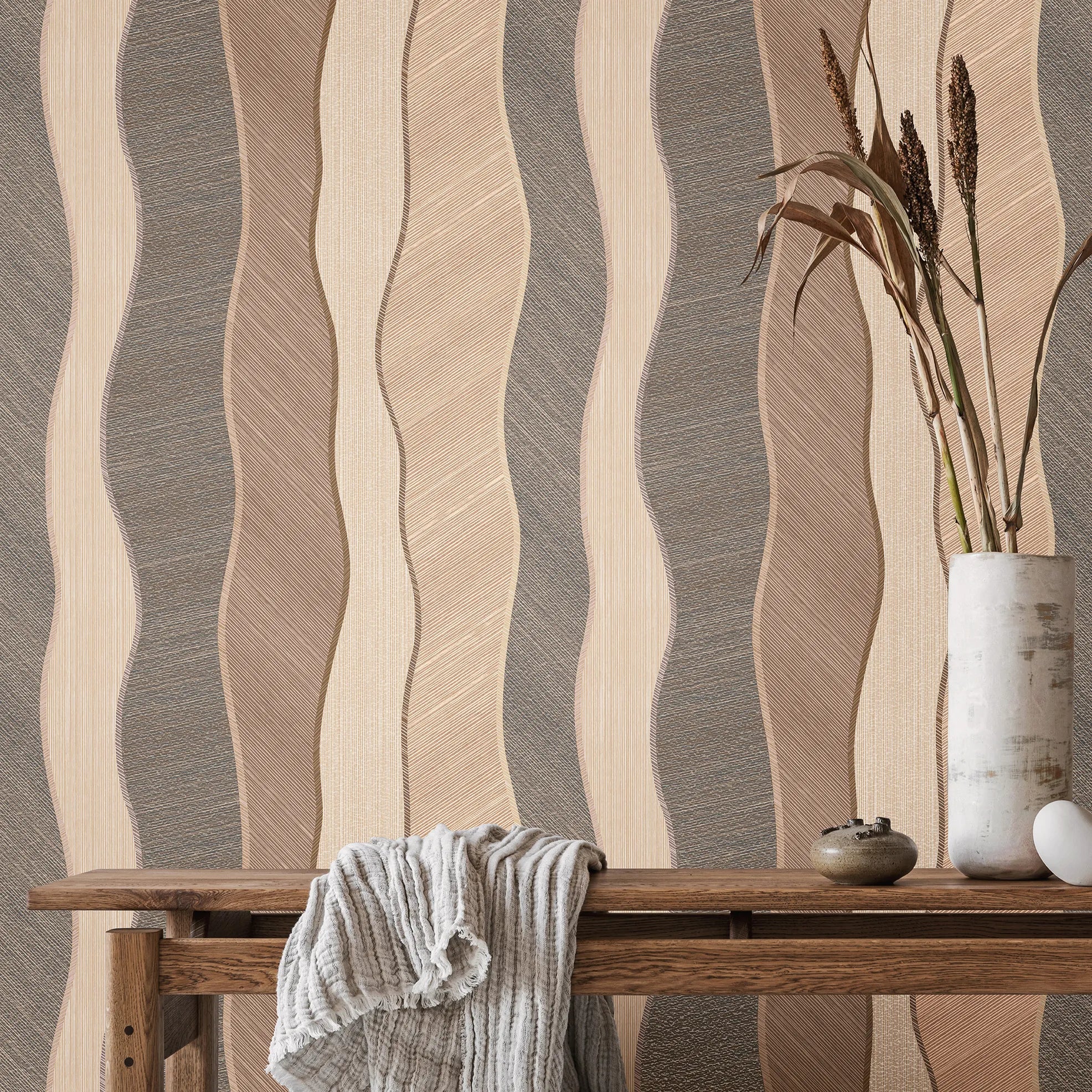 Raku - Luana kids wallpaper Hohenberger Roll Beige 81417