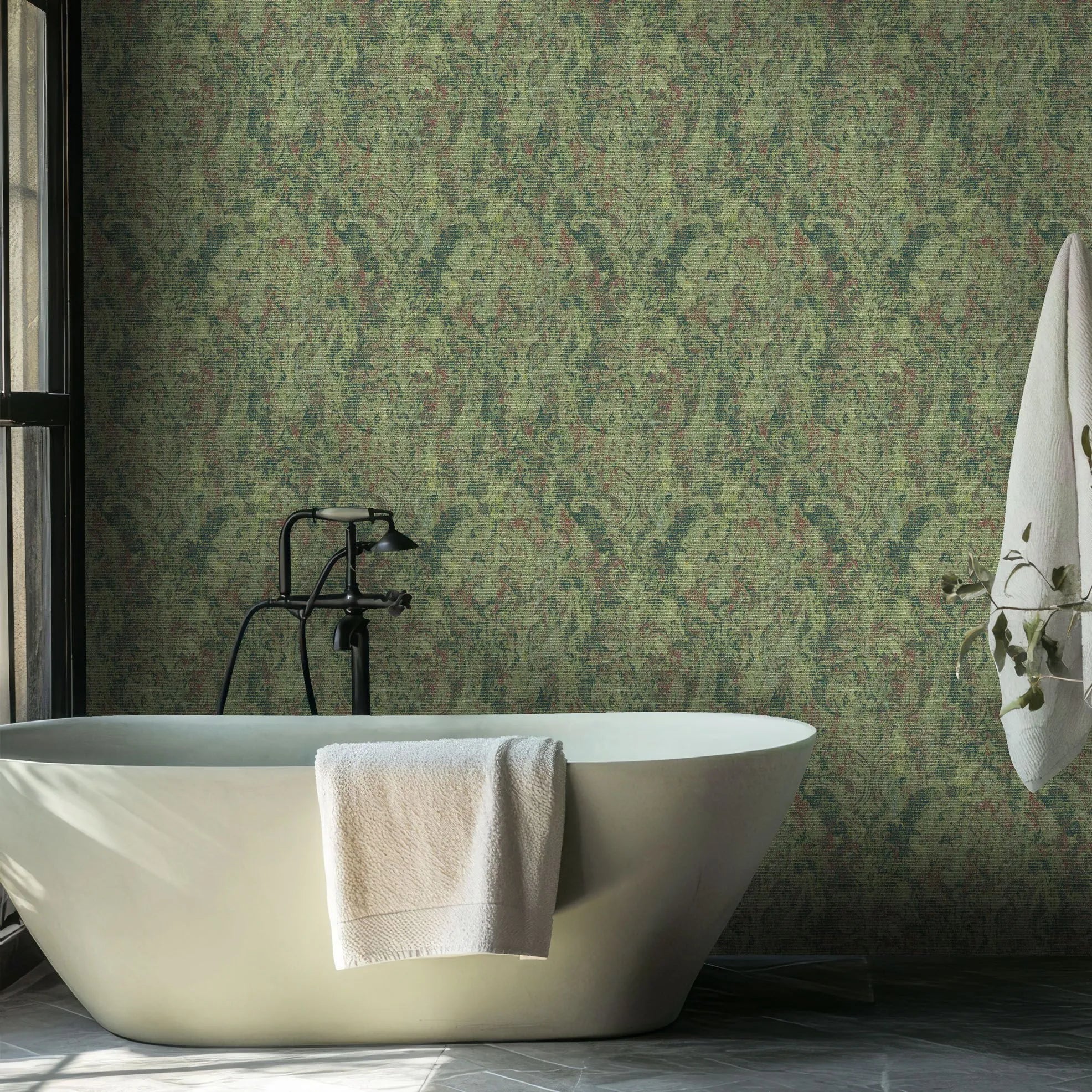Cerra - Fleur damask wallpaper Hohenberger
