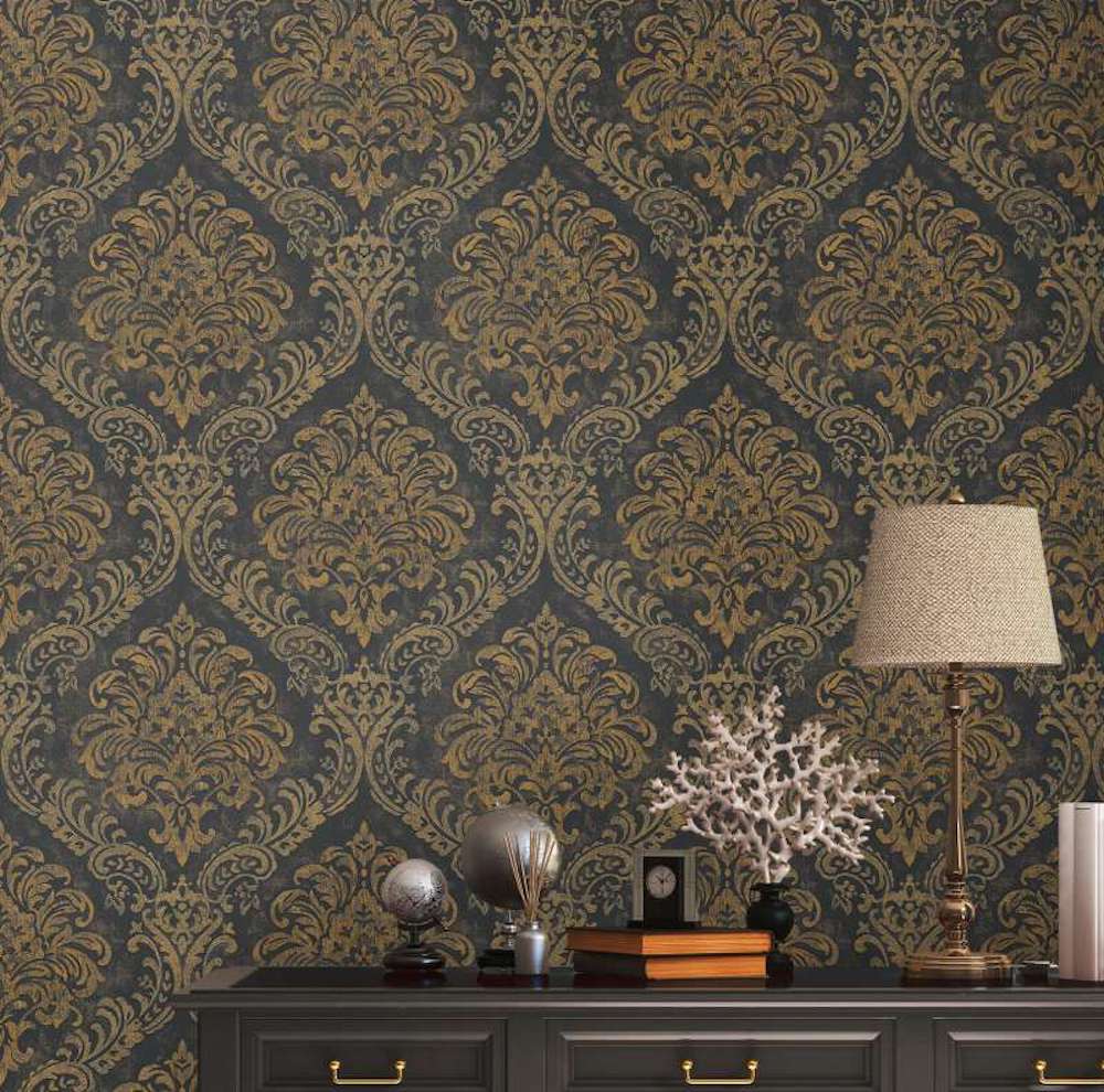 Metropolitan Stories 3 - Vienna Baroque damask wallpaper AS Creation    