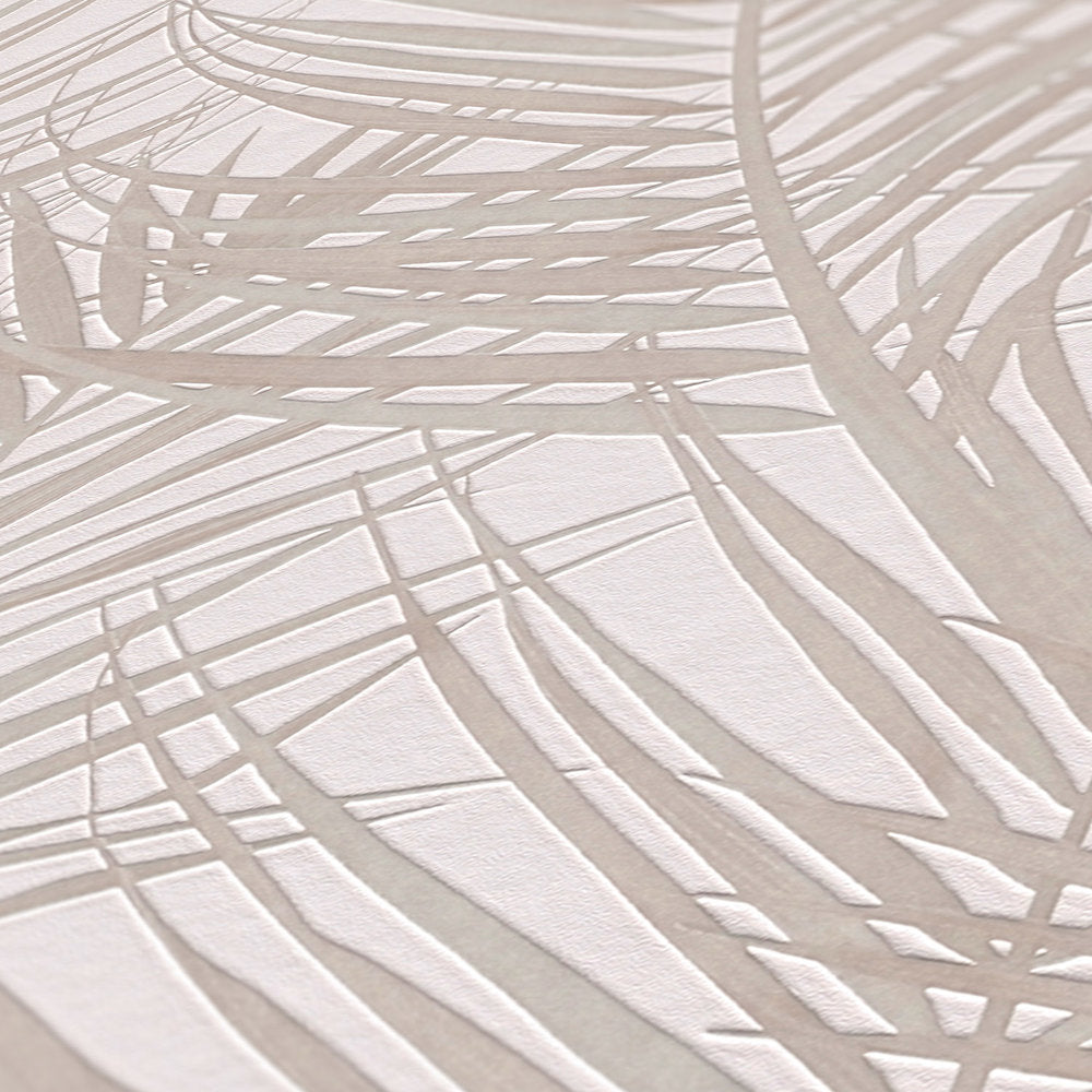 Attractive 2 - Palm Leaves botanical wallpaper AS Creation    