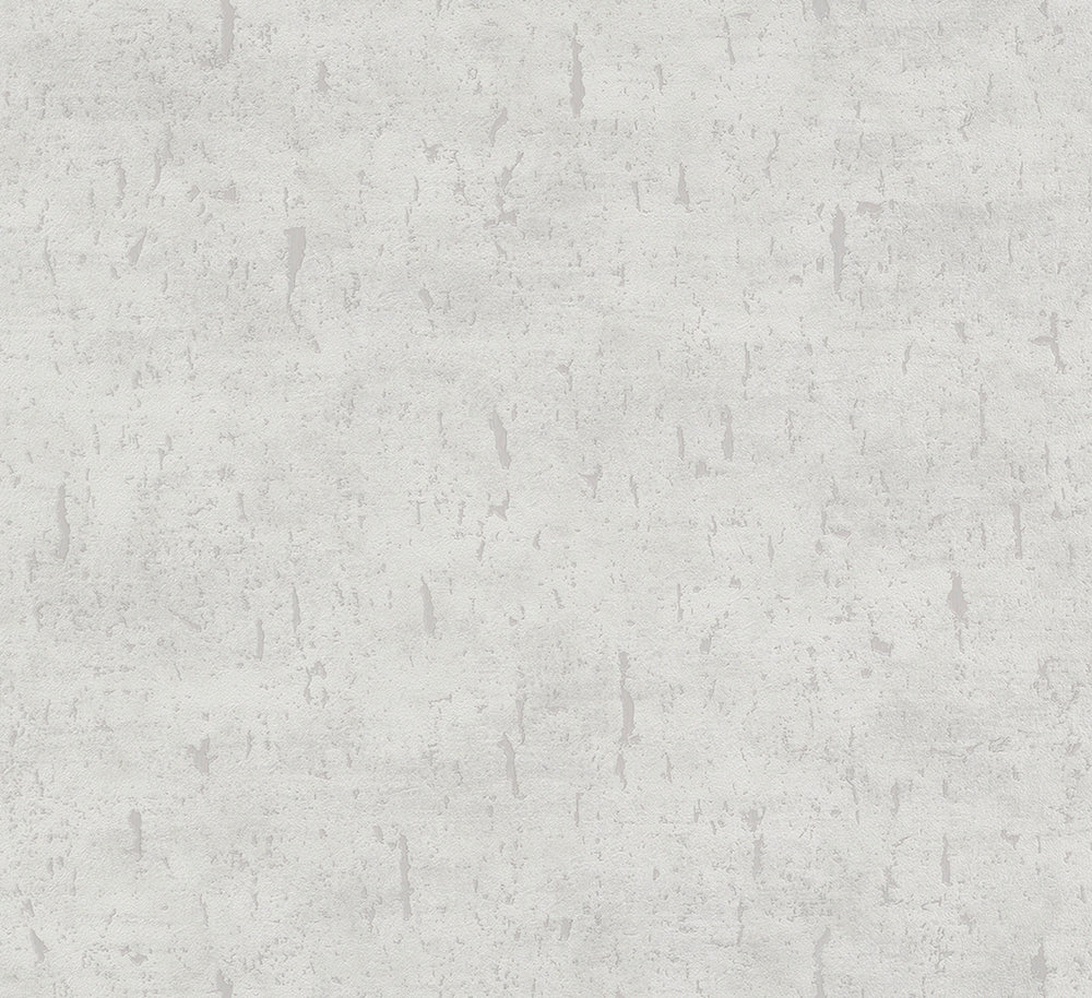 Natural Opulence - Metallic Luxury plain wallpaper Marburg Roll White 33253