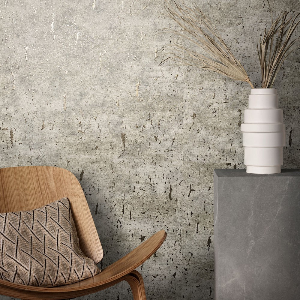 Natural Opulence - Metallic Luxury plain wallpaper Marburg