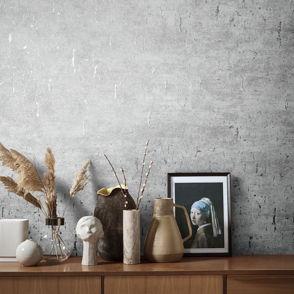 Natural Opulence - Metallic Luxury plain wallpaper Marburg