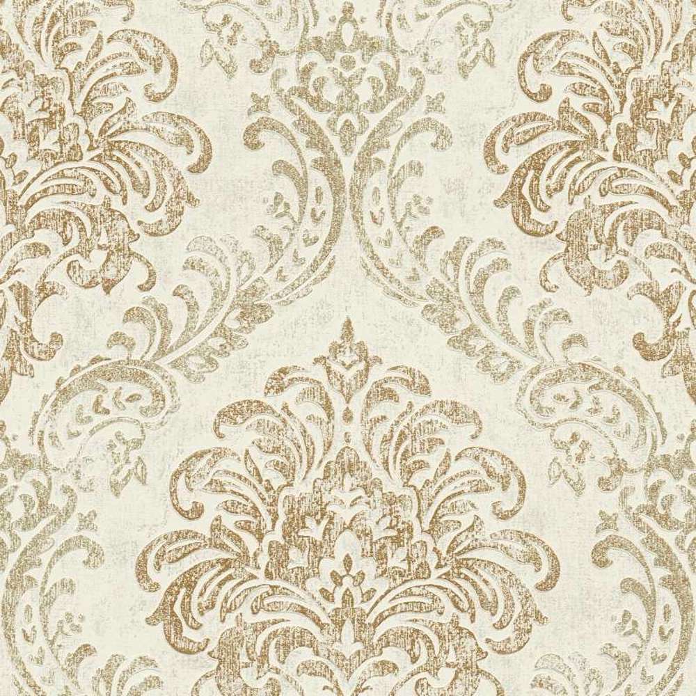 Metropolitan Stories 3 - Vienna Baroque damask wallpaper AS Creation Roll Gold  391125