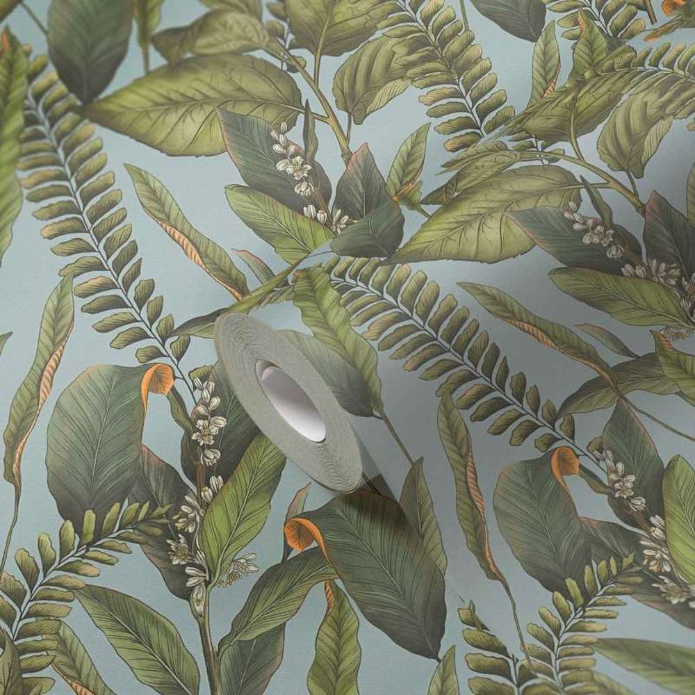 Drawn Into Nature - Foliage botanical wallpaper AS Creation    