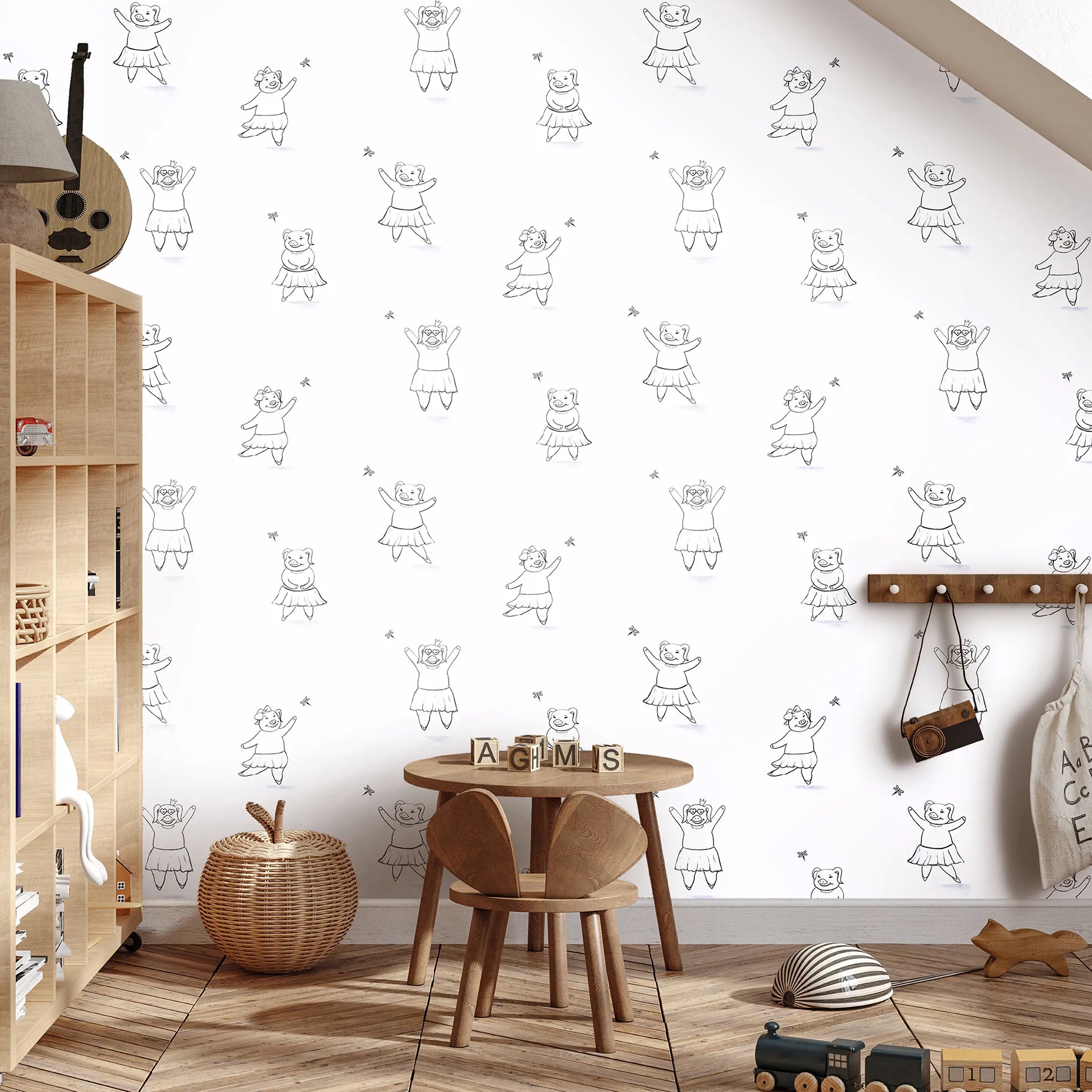 Happy Inner Child - Happy Piggy kids wallpaper Hohenberger
