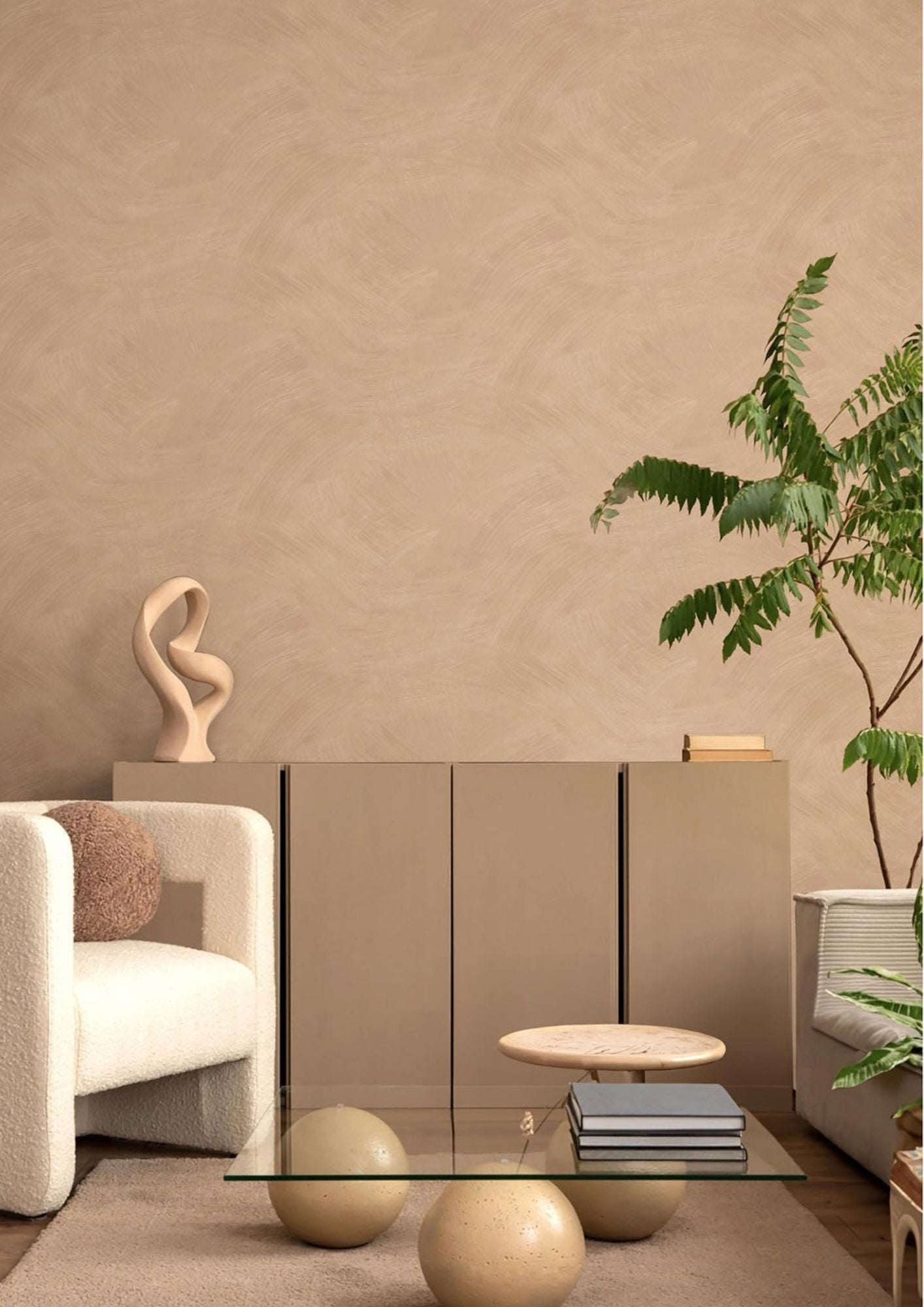 Uniti 25 - Lithos textile wallpaper Parato