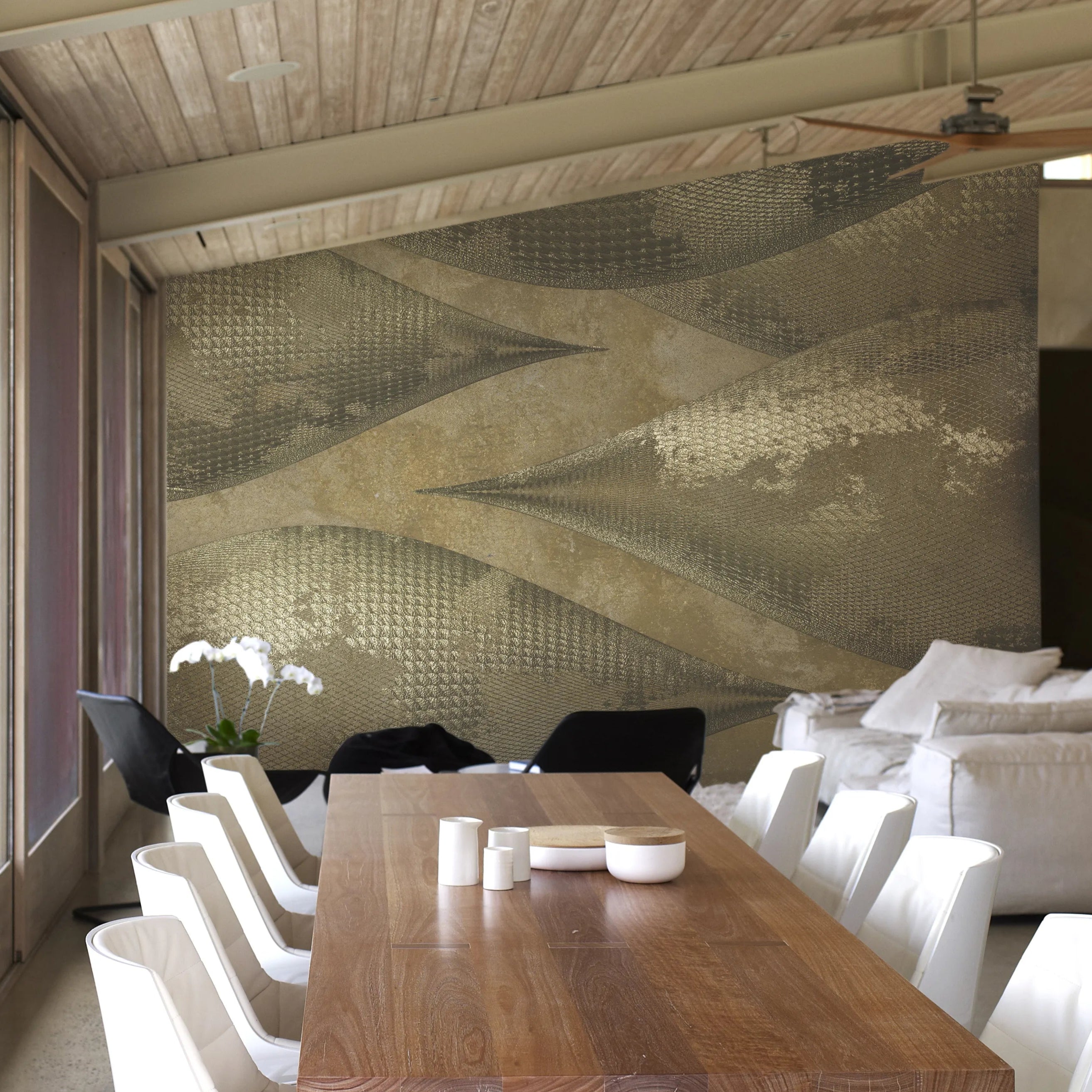 Dusk - Golden Horizon digital print Muance