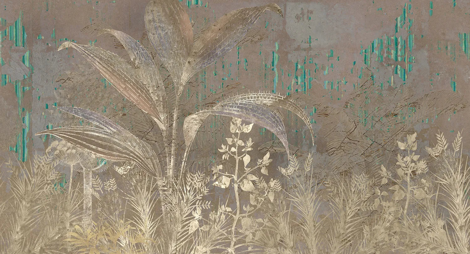 Amber - Escape digital print Muance Grey MU15015