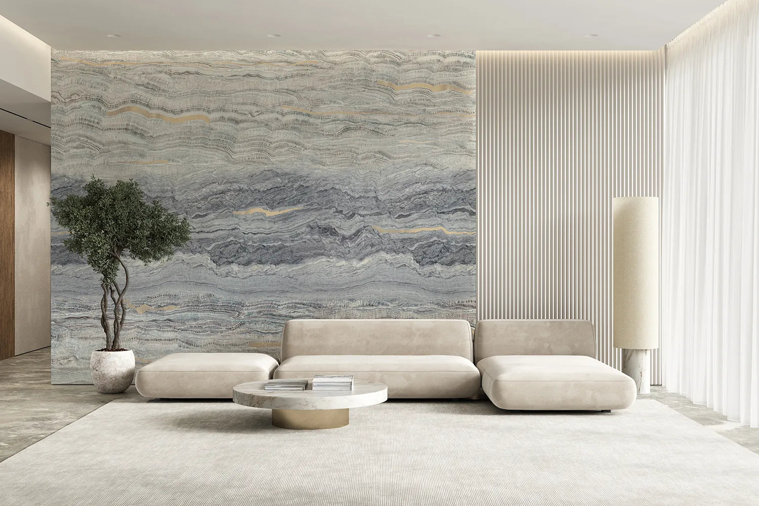 Amber - Elegance digital print Muance