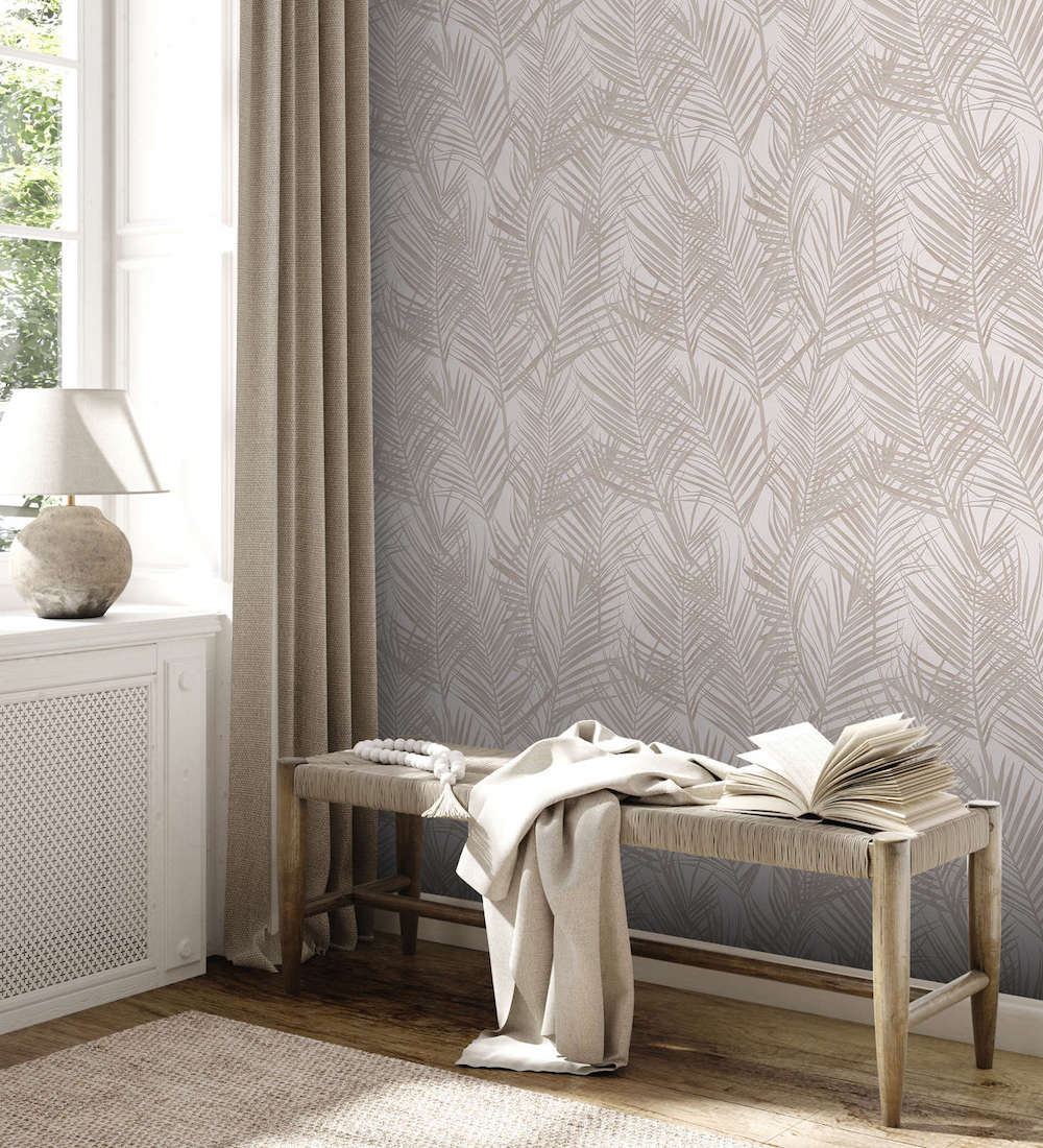 Attractive 2 - Palm Leaves botanical wallpaper AS Creation    