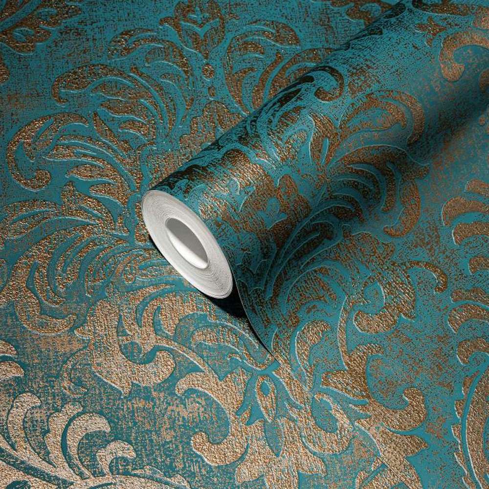 Metropolitan Stories 3 - Vienna Baroque damask wallpaper AS Creation    