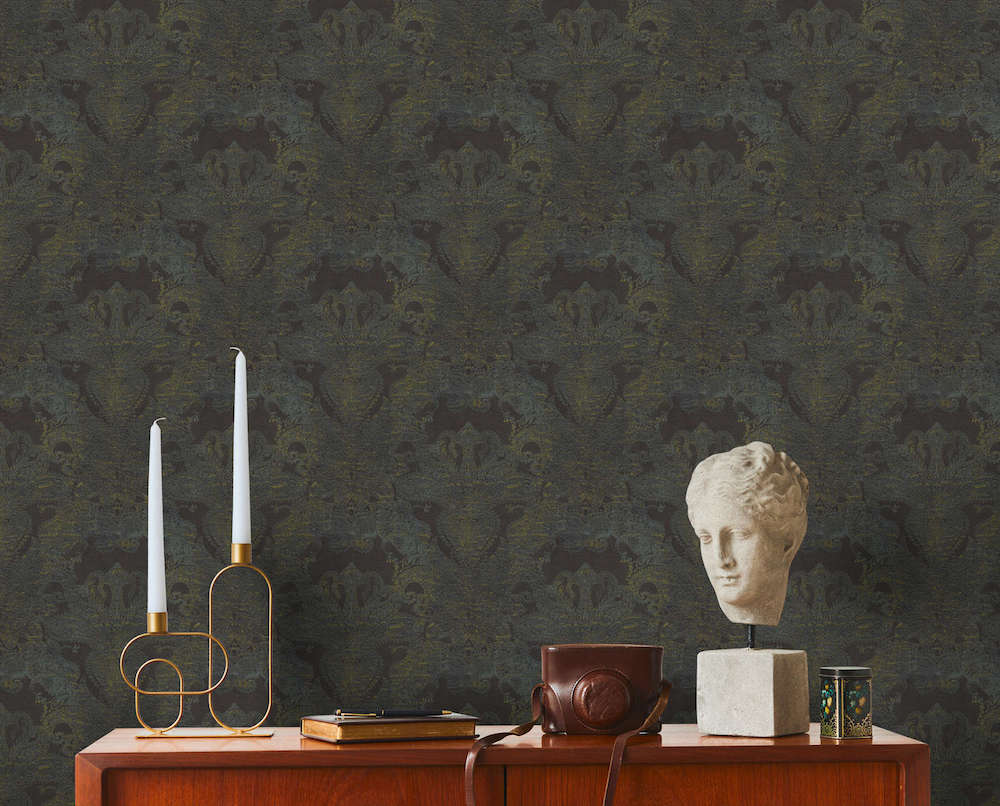 Metropolitan Stories 3 - Dubai Baroque damask wallpaper AS Creation    