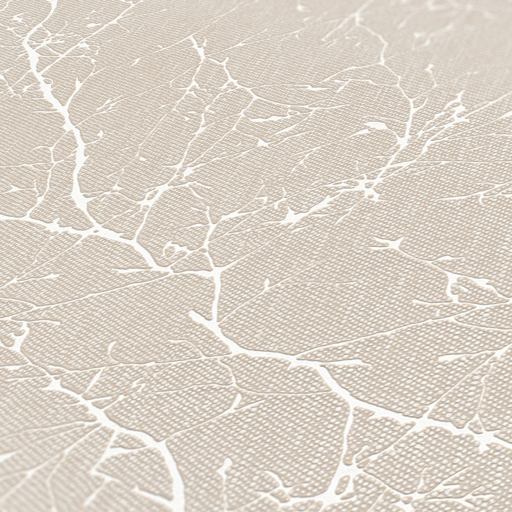 Terra - Metallic Branches botanical wallpaper AS Creation    