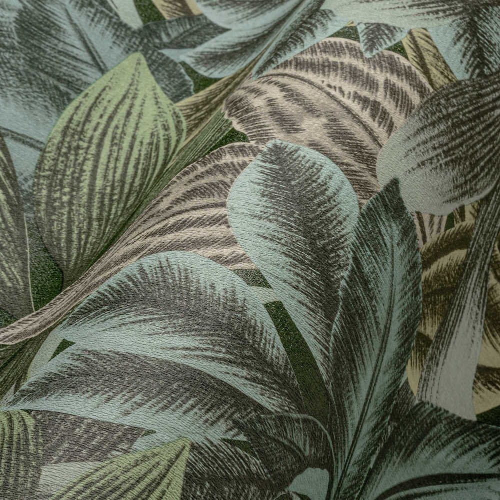 Metropolitan Stories 3 - Bali Tropical Foliage botanical wallpaper AS Creation    