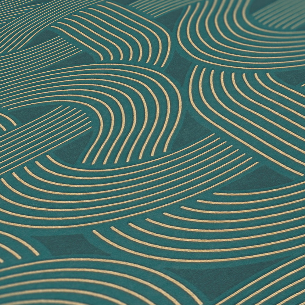 Arcade - Art Deco Twist art deco wallpaper AS Creation    