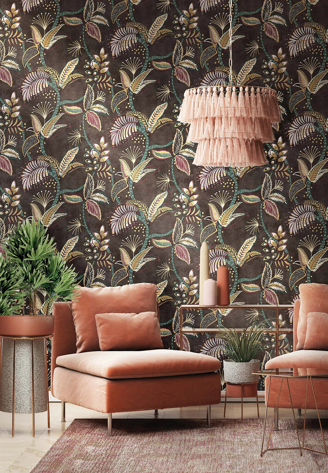 Cvlto - Acanthus botanical wallpaper Parato