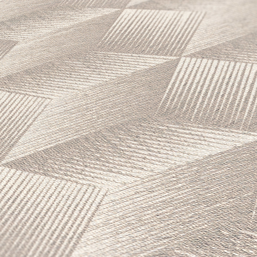 Natural Living - Cubes geometric wallpaper AS Creation    