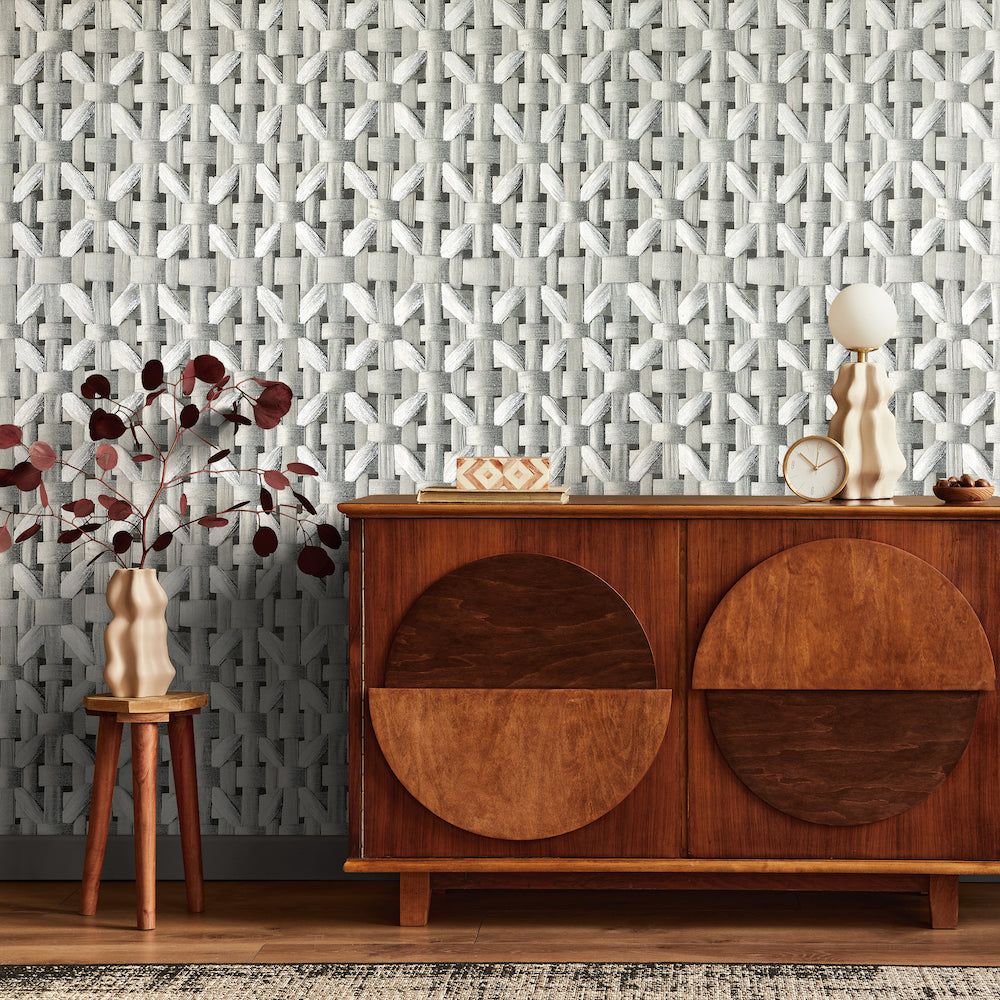 Salt & Pepper - Seta geometric wallpaper Hohenberger    