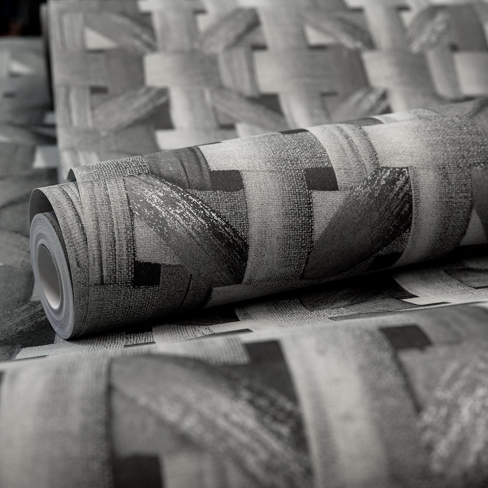 Salt & Pepper - Seta geometric wallpaper Hohenberger    