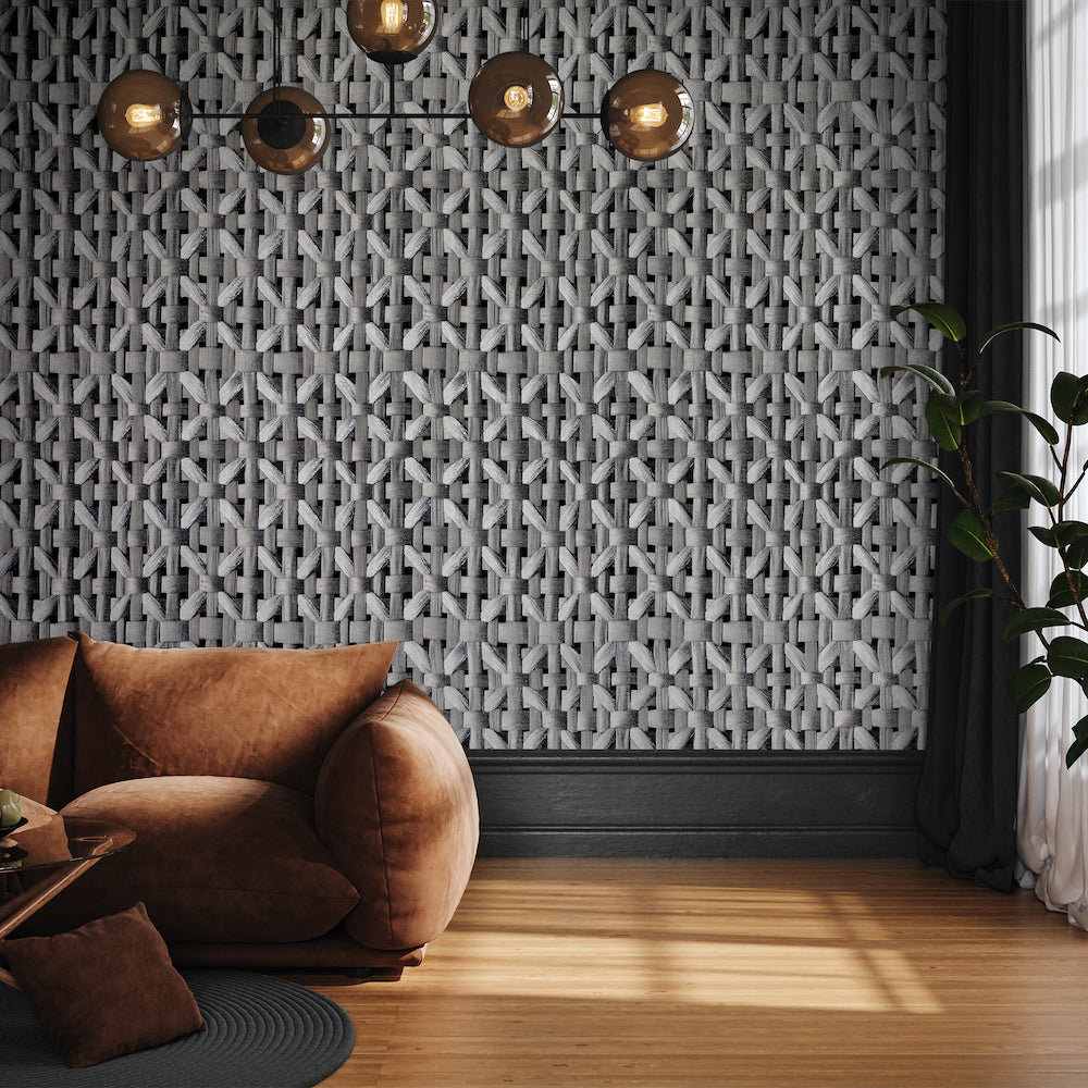 Salt & Pepper - Seta geometric wallpaper Hohenberger    