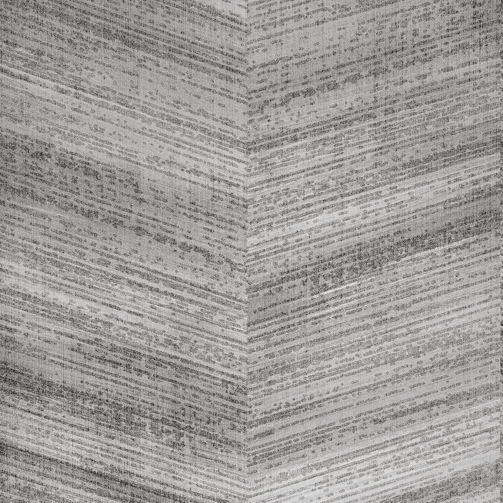 Salt & Pepper - Vetro Glass Beads geometric wallpaper Hohenberger Roll Dark Grey  81327