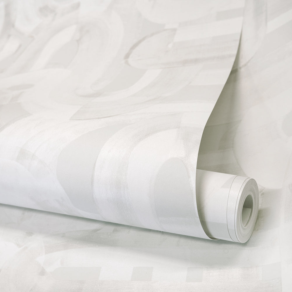 Salt & Pepper - Penello geometric wallpaper Hohenberger    