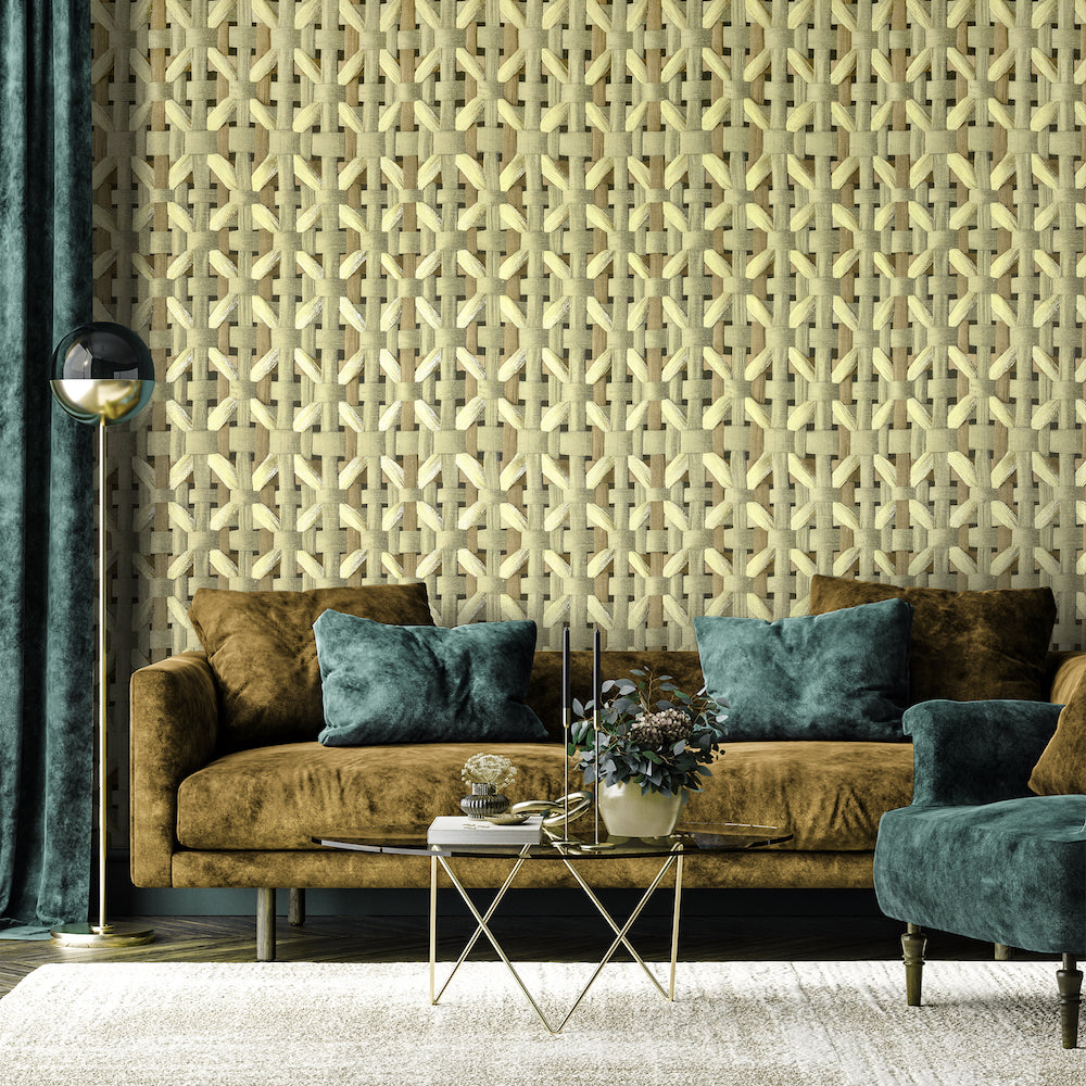 Salt & Pepper - Seta geometric wallpaper Hohenberger    