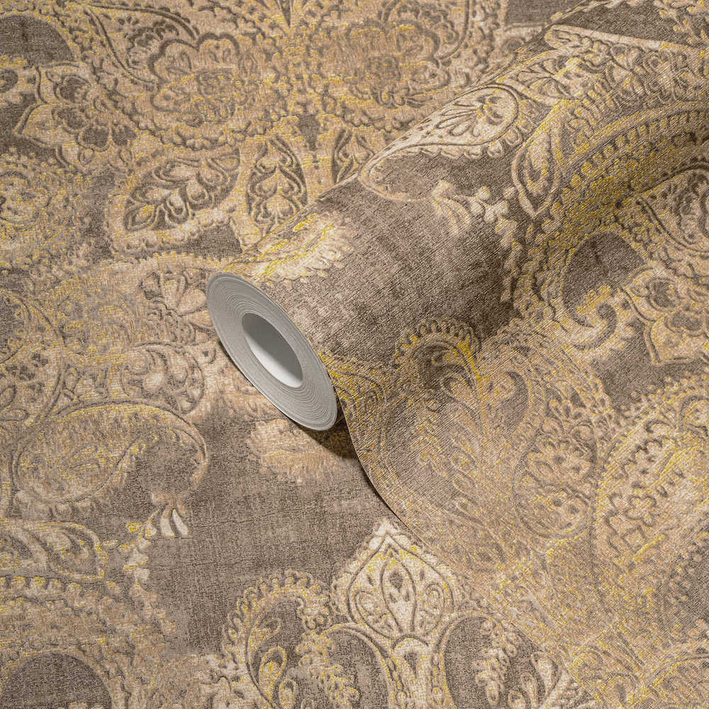 Metropolitan Stories 3 - Dubai Baroque damask wallpaper AS Creation    